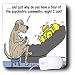 Londons Times Funny Medicine Cartoons - Fear Of Psychiatric Community - Mouse Pads Image