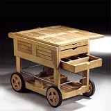 Teak Classic Drinks Trolley with Butlers Tray