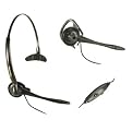 Panasonic Hands Free Headset with Noise Cancling Boom Mic - KX-TCA98