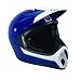 Pro-Tec Shovelhead Full Face Bike Helmet (Blue/ White, Large)