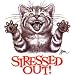 Stressed Out Cat Adult T-Shirt