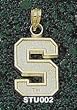 Stanford Univ "S" 5/8" Charm/Pendant