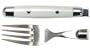 Cambridge Silversmiths Jubilee White Oval Tube 20-Piece Flatware Set, Service For 4