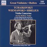 Tchaikovsky, Wieniawski, Sibelius: Violin Concertos