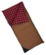 Wenzel Grande Oversize 0-Degree Sleeping Bag (Brown with Plaid Liner)