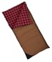 Wenzel Grande Oversize 0-Degree Sleeping Bag (Brown with Plaid Liner)