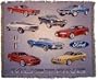 Ford Mustang Mustangs Cars Car Cotton Throw Blanket