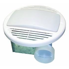  Universal Security Instruments BF-504L 4-Inch 3.5-Sones 50-CFM Bathroom Ventilation Fan with Light
