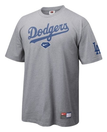 Los Angeles Dodgers Nike Short Sleeve Grey Practice Tee
