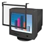 Fellowes BLACK FRAME PRIVACY FILTER 15IN ( 93779 )