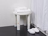 Axis Medical Bath Safety Plastic Standard White Michael Graves Bath and Shower Seat