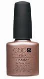 CND Shellac UV Color Coat, Iced Cappuccino Shade, 0.25 Fluid Ounce