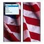 American Flag Design Decal Skin Sticker for Apple iPod nano 2G (2nd Generation) 2GB/ 4GB/ 8GB Player