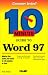Books : Ten Minute Guide to Word 97