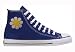 Chuck Taylor All Star Hi Top Custom with White Flower