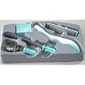 Rio Beauty Foot Callus, Corn and Hard Skin Removal Kit 5 Piece Rasp Shaver Spare Blades Pedicure