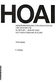 Honorarordnung für Architekten und Ingenieure (HOAI)