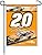 Tony Stewart 2015 NASCAR 11" x 15" Garden Flag by Wincraft, #15241015 (Pole not included)