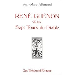 Ren� Gu�non et les sept tours du diable