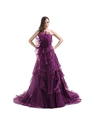 Strapless Organza  Quinceanera Dress  With Ruffles