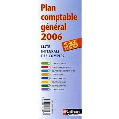 Plan comptable g�n�ral : Liste int�grale des comptes