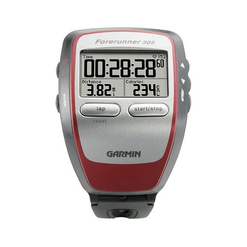 Garmin Forerunner 305 GPS Receiver With Heart Rate Monitor