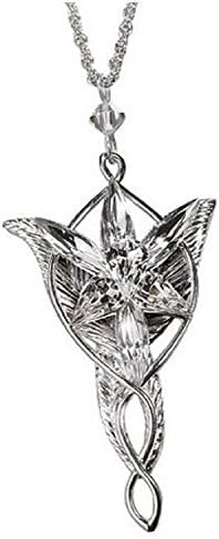 Fashion the Lord of the Rings Elf Princess Evening Star Silver Necklace