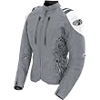 Joe Rocket Atomic 4.0 Women's Textile Street Motorcycle Jacket - Silver/White