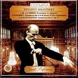 Weber - Ouverture to ´ Oberon ´ / Schubert - Symphony No 8 in B Minor D759 ´ Unfinished ´ / Schostakivich - Symphony No 5, Op.47 - Yevgeny Mravinsky ( Audio CD ) - B000KKWPXA