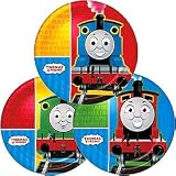 Thomas Chugging Your Way 7 Dessert Plates (8 count) Child