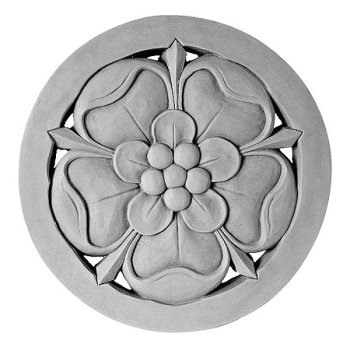 Tudor Rose Steppingstone - Antique Gray