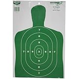 Birchwood Casey Eze-Scorer BC27 Paper Targets (Pack of 10), 12x8-Inch, Green