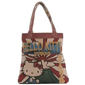 Loungefly Hello Kitty Mt Fuji Tote