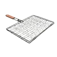 Charcoal Companion Nonstick Rectangle Flexi Grilling Basket