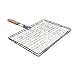 Charcoal Companion Nonstick Rectangle Flexi Grilling Basket
