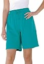 WomanWithin Plus Size Sport knit shorts
