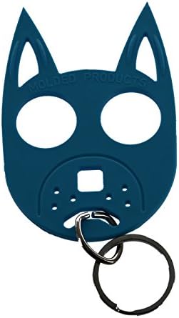 The Dog Personal Safety Keychain -Choice of colors (Light Blue)