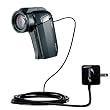 Rapid Wall Home AC Charger for the Sanyo Camcorder VPC-HD1010 VPC-HD1000 - uses Gomadic TipExchange Technology