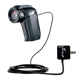 Rapid Wall Home AC Charger for the Sanyo Camcorder VPC-HD1010 VPC-HD1000 - uses Gomadic TipExchange Technology