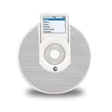 Review Macally IP-N111-W / Portable stereo speaker for iPod nano (White)
