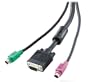 10ft PS2/hddb15 Premium Shielded 3-in-1kvm Cable