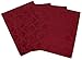 Lenox Laurel Leaf Set of 4 Placemats, Cranberry