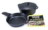 Lodge Logic Pre-Seasoned Cast Iron for Dummies Cookware Set