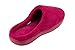Moxo Women's & Men's Coral Fleece Bedroom Slippers/Footwear Memory Foam Clogs (DarkRed) 38-39 EUR