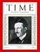 Nikola Tesla / TIME Cover: July 20, 1931, Art Poster by TIME Magazine