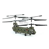 Syma S026 Tandem Chinook CH 47 Picoo Helicopter - Coaxial rotor Blade design - Double stability and handling