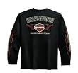 Harley-Davidson&reg; Men's Long Sleeve Shirt. Embroidered graphics. 99042-09VM