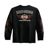 Harley-Davidson® Men's Long Sleeve Shirt. Embroidered graphics. 99042-09VM