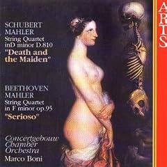 Beethoven/Schubert (orchestrated by Mahler): String Quartets