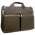 Ellington Leather Goods Multi-Tasker 17" Briefcase (Olive Brown)